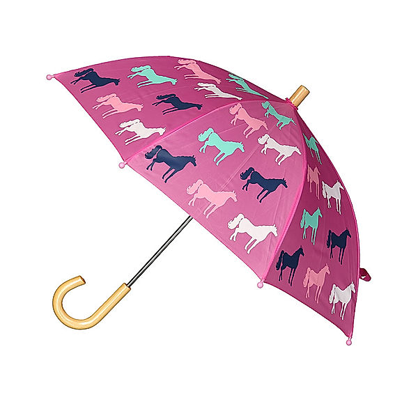 Hatley Regenschirm HORSE SILHOUETTES in pink
