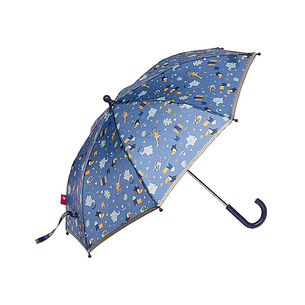 Sigikid Regenschirm KIGACOLORI – ELEFANT in graublau