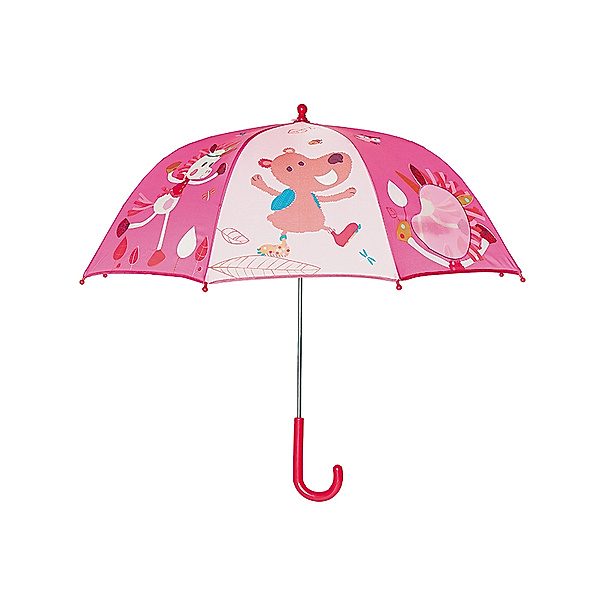 Lilliputiens Regenschirm LOUISE mit Bullauge in pink/rosa