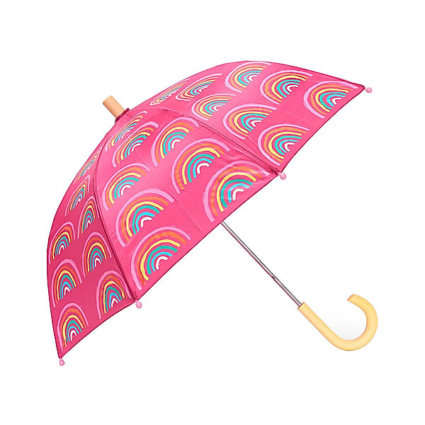 Hatley Regenschirm RAINY RAINBOWS in magenta