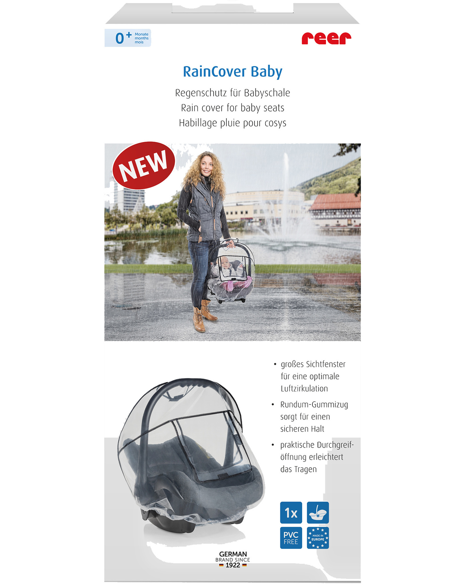 Regenschutz RAIN COVER BABY für Babyschale