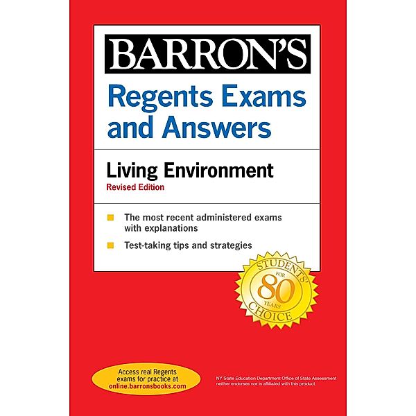 Regents Exams and Answers: Living Environment Revised Edition, Gregory Scott Hunter