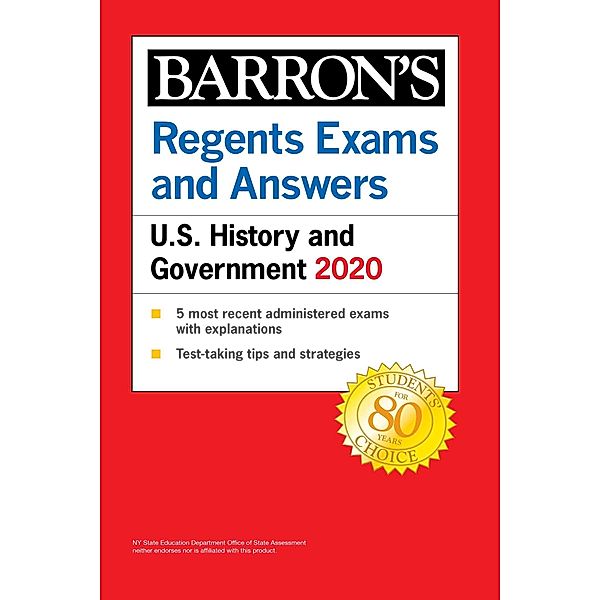 Regents Exams and Answers: U.S. History and Government 2020, Eugene V. Resnick, John McGeehan, Morris Gall, William Streitweiser