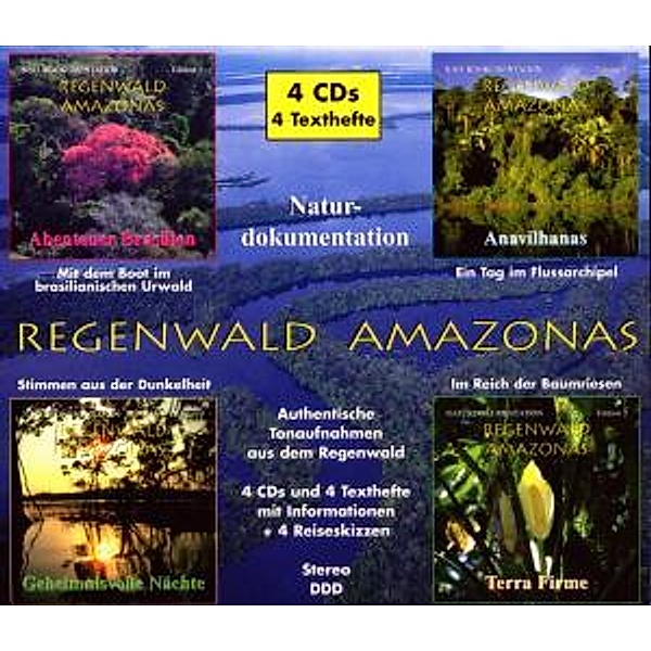 Regenwald Amazonas,Ed.1-4, Gabriele Trinkl