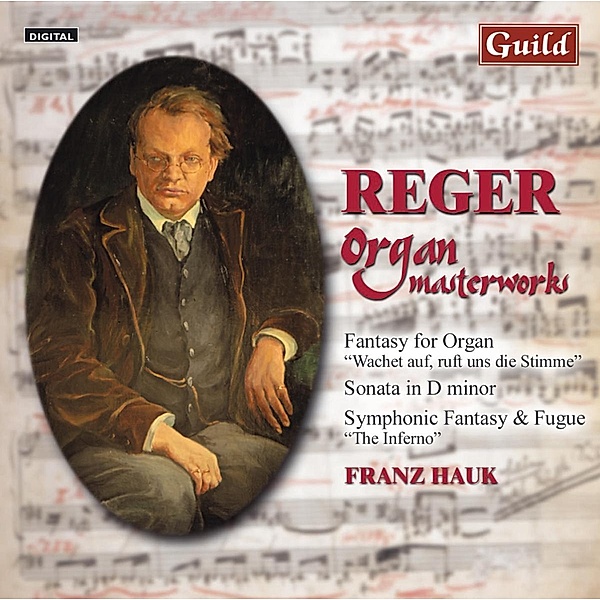 Reger Orgelwerke, Franz Hauk
