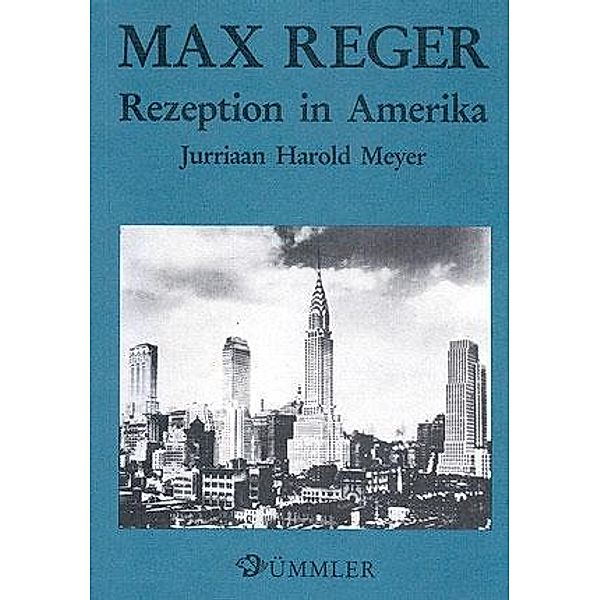Reger, Rezeption in Amerika, Juriaan H. Meyer