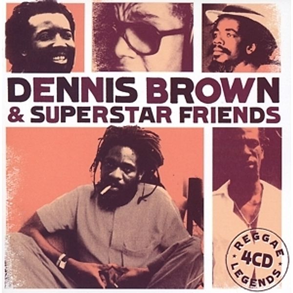 Reggae Legends (Box-Set)  (4CD), Dennis Brown, Superstar Friends