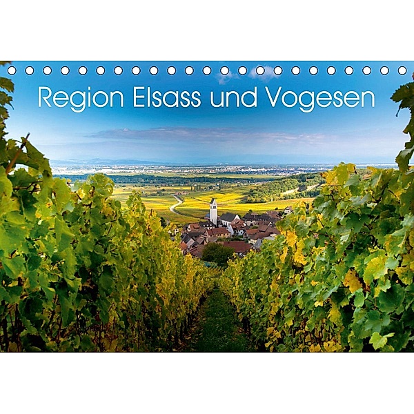 Region Elsass und Vogesen (Tischkalender 2021 DIN A5 quer), Tanja Voigt