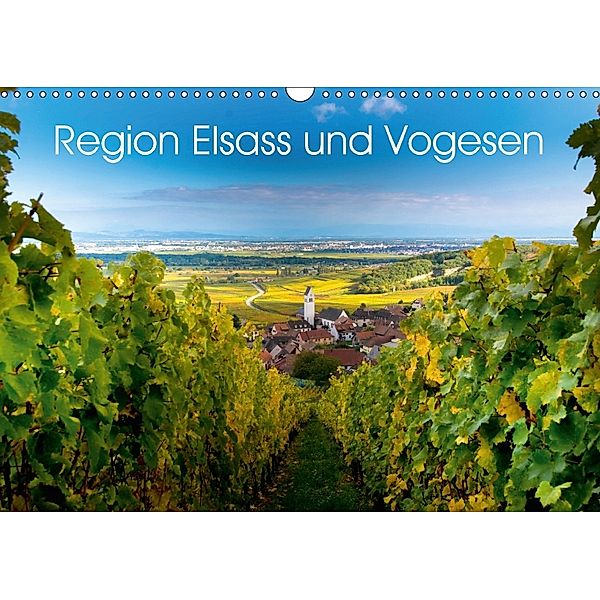 Region Elsass und Vogesen (Wandkalender 2018 DIN A3 quer), Tanja Voigt