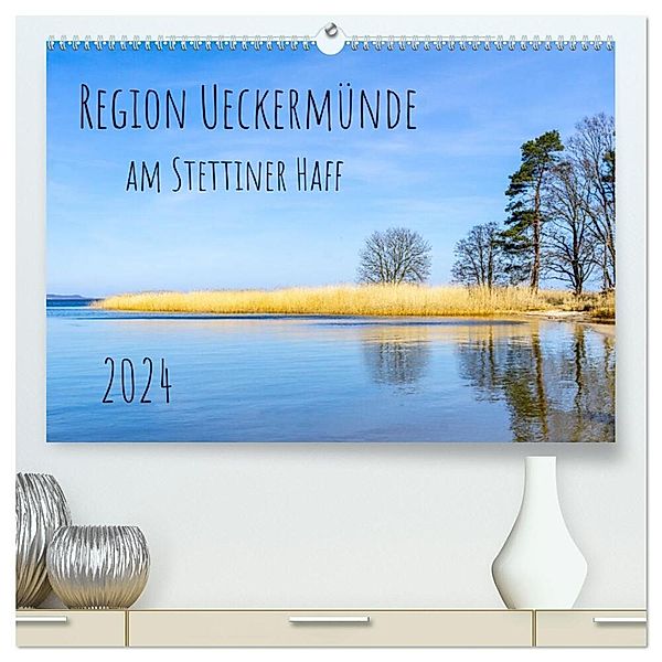 Region Ueckermünde (hochwertiger Premium Wandkalender 2024 DIN A2 quer), Kunstdruck in Hochglanz, Solveig Rogalski