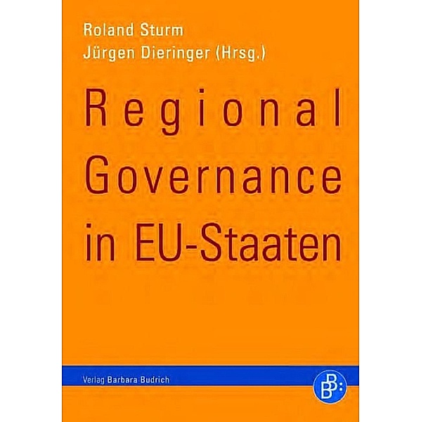 Regional Governance in EU-Staaten, Jürgen Dieringer, Roland Sturm