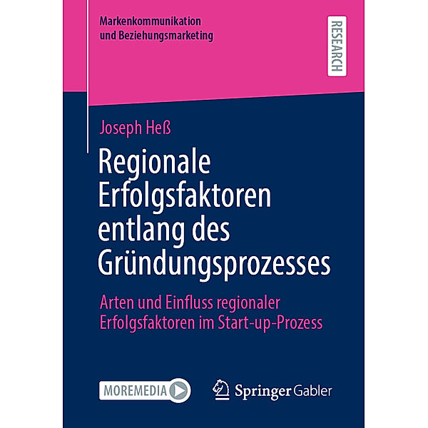 Regionale Erfolgsfaktoren entlang des Gründungsprozesses, Joseph Hess