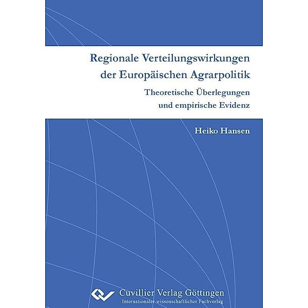 Regionale Verteilungswirkungen der Europäischen Agrarpolitik