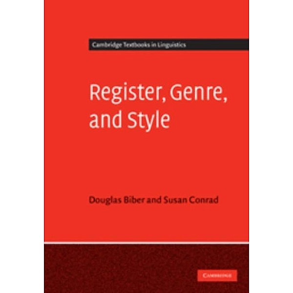 Register, Genre, and Style, Douglas Biber