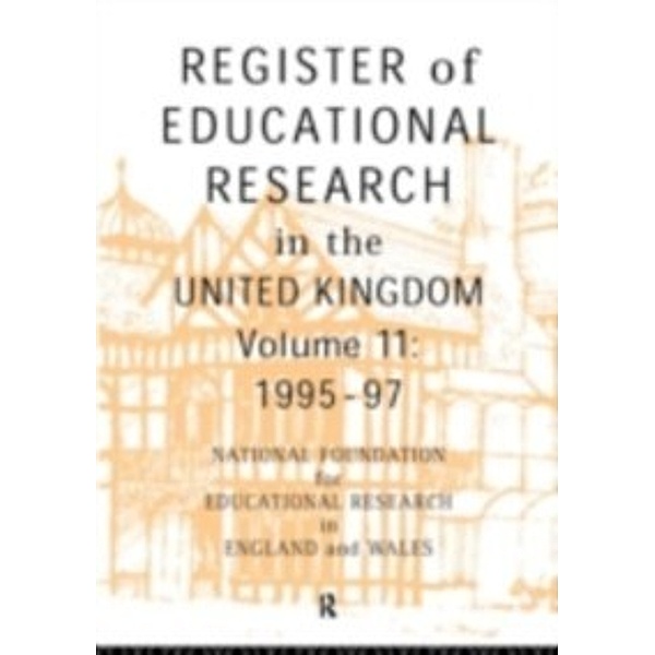 Register of Educational Research in the United Kingdom: Register of Educational Research in the United Kingdom, Foundation Natl