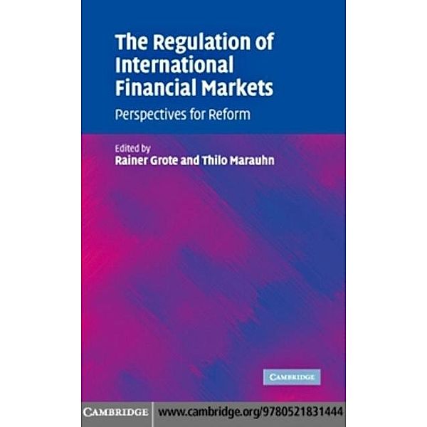 Regulation of International Financial Markets