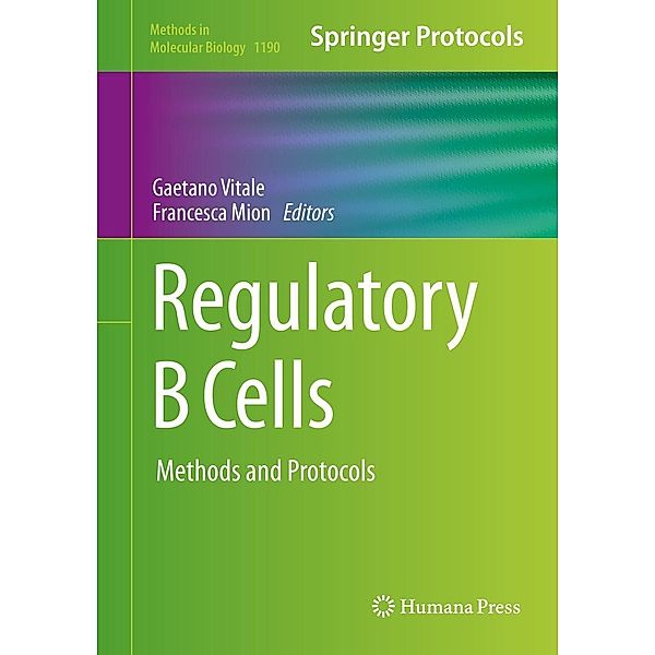 Regulatory B Cells / Methods in Molecular Biology Bd.1190