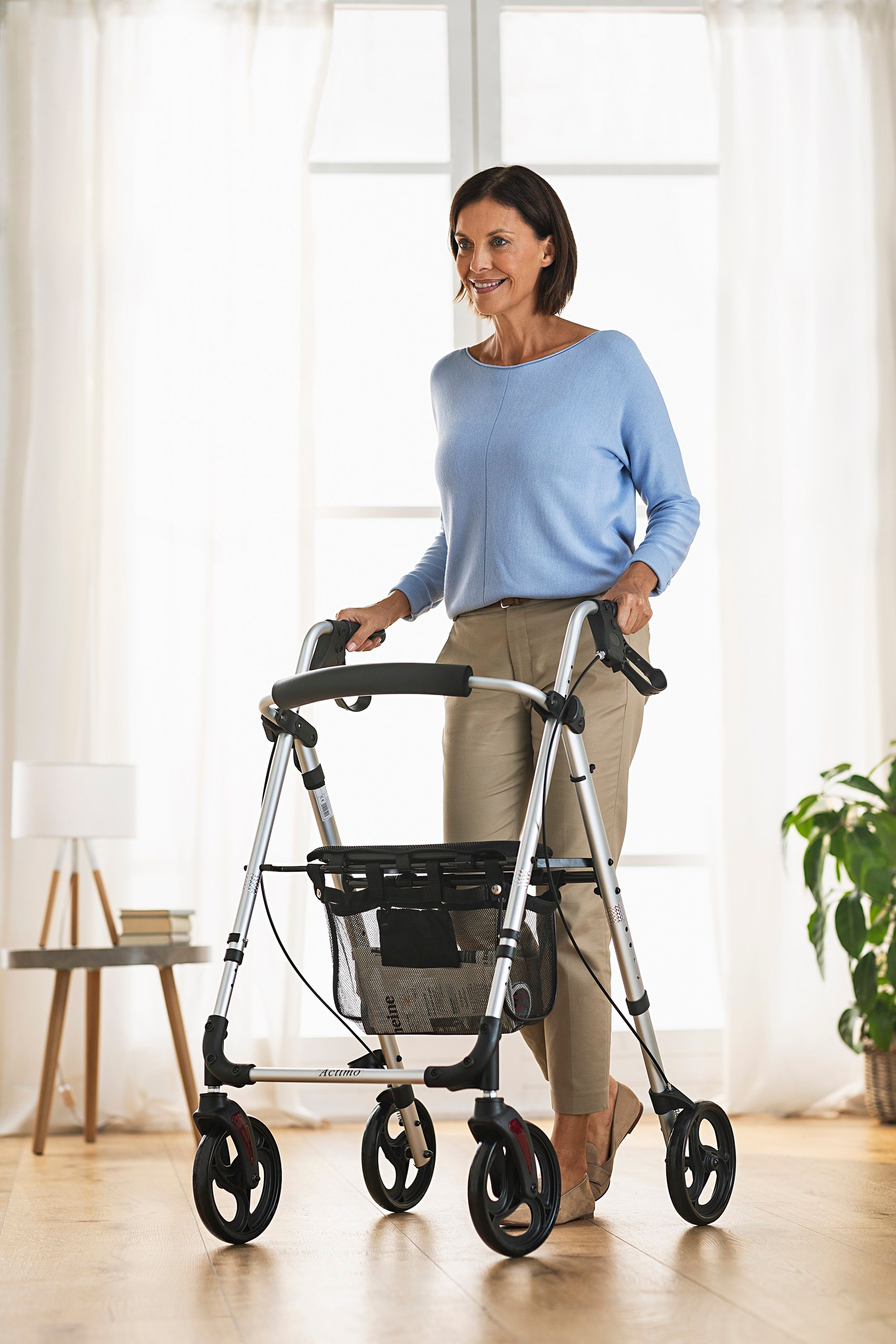 Rehaforum Leichtgewicht-Rollator Silber online kaufen - Orbisana