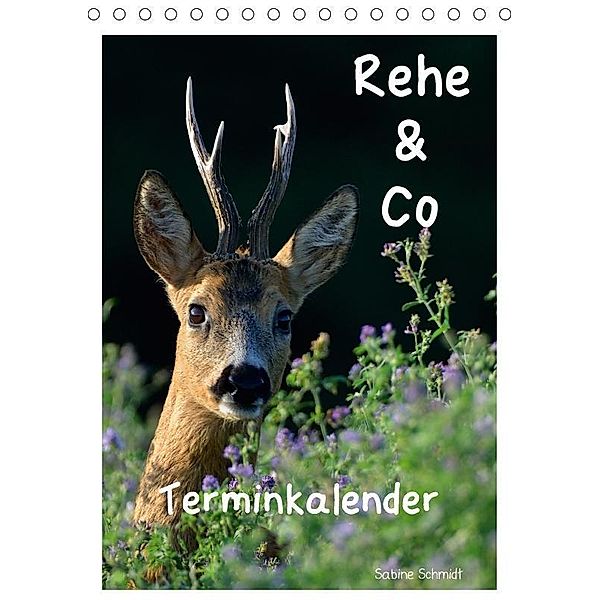 Rehe & Co / Planer (Tischkalender 2017 DIN A5 hoch), Sabine Schmidt