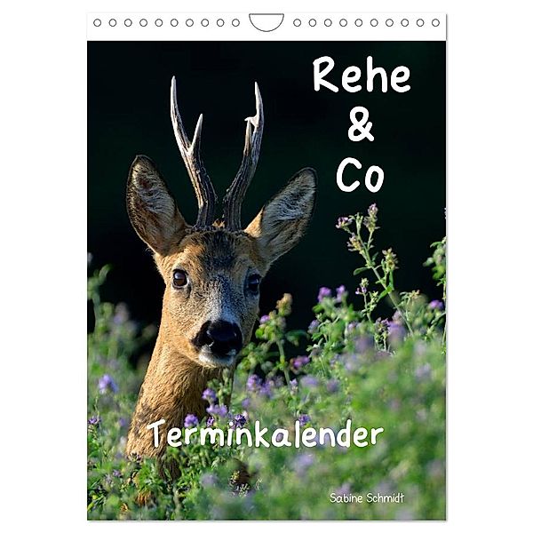 Rehe & Co / Planer (Wandkalender 2025 DIN A4 hoch), CALVENDO Monatskalender, Calvendo, Sabine Schmidt
