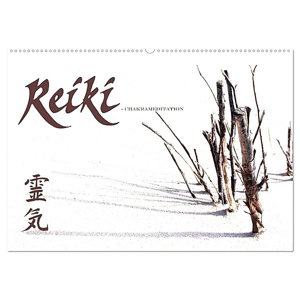 REIKI - Chakrameditation (Wandkalender 2024 DIN A2 quer), CALVENDO Monatskalender, Michael Weiss