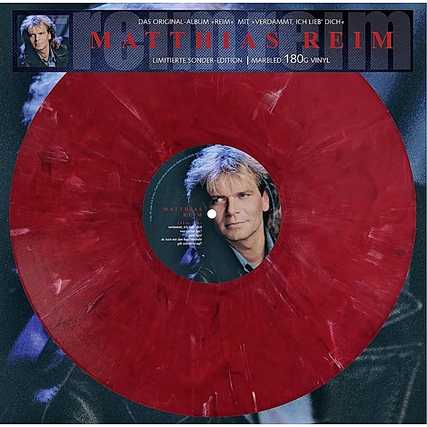 Reim (180g LP, Red Marbled) (Vinyl), Matthias Reim- Reim