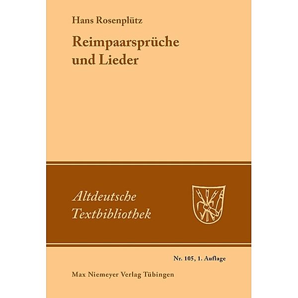 Reimpaarsprüche und Lieder, Hans Rosenplüt