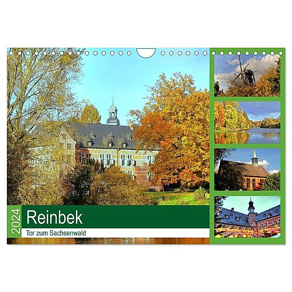 Reinbek, Tor zum Sachsenwald (Wandkalender 2024 DIN A4 quer), CALVENDO Monatskalender, Christoph Stempel