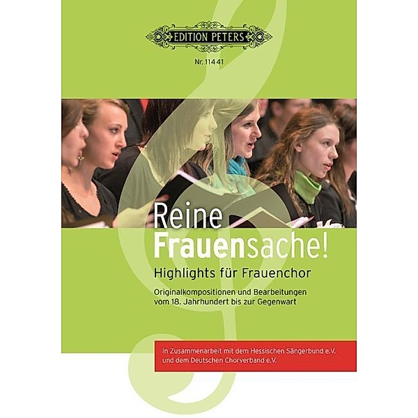 Reine Frauensache, für Frauenchor, Chorpartitur.Bd.1, Jürgen Fassbender, Uwe Henkhaus, Ernie Rhein, Jochen Stankewitz