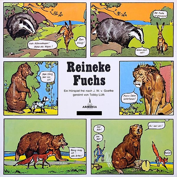 Reineke Fuchs, Vol. 1, Tobby Lüth, Johann Wolfgang Von Goethe