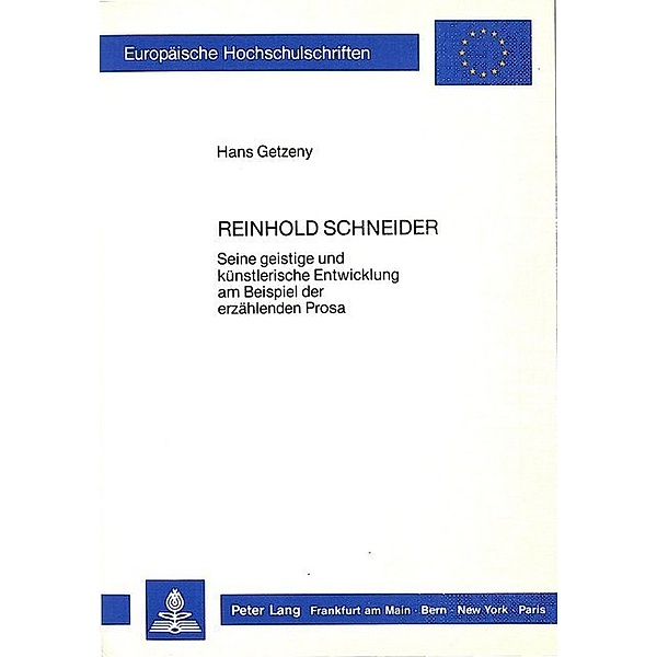 Reinhold Schneider, Hans Getzeny