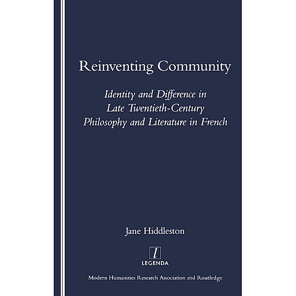 Reinventing Community, Jane Hiddlestone