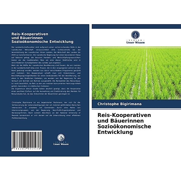 Reis-Kooperativen und Bäuerinnen Sozioökonomische Entwicklung, Christophe Bigirimana