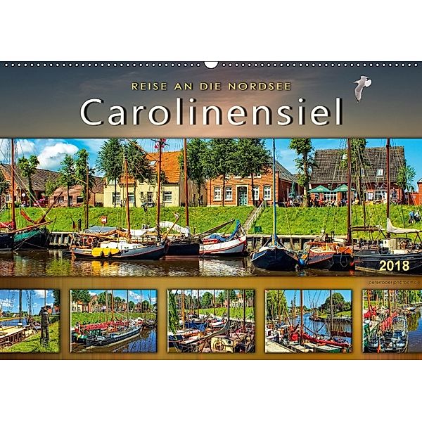 Reise an die Nordsee - Carolinensiel (Wandkalender 2018 DIN A2 quer) Dieser erfolgreiche Kalender wurde dieses Jahr mit, Peter Roder