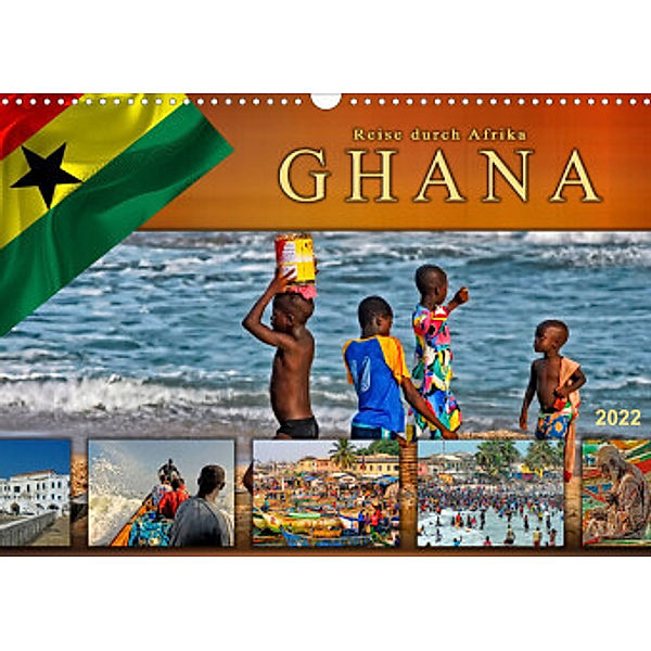 Reise durch Afrika - Ghana (Wandkalender 2022 DIN A3 quer), Peter Roder