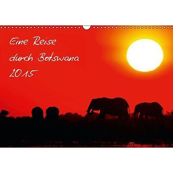 Reise durch Botswana 2015 (Wandkalender 2015 DIN A3 quer), Wibke Woyke