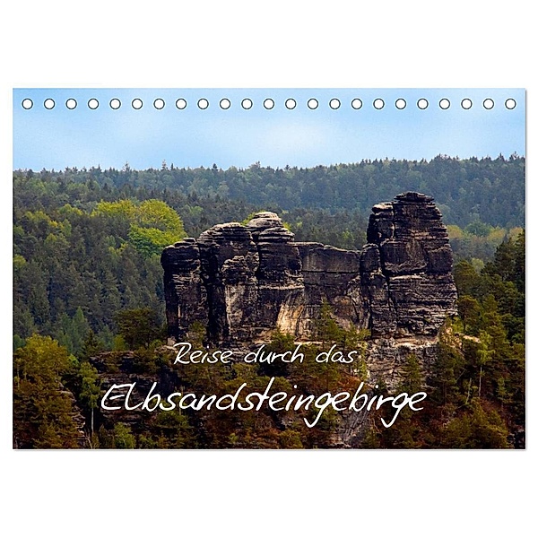 Reise durch das Elbsandsteingebirge (Tischkalender 2024 DIN A5 quer), CALVENDO Monatskalender, Veronika Rix