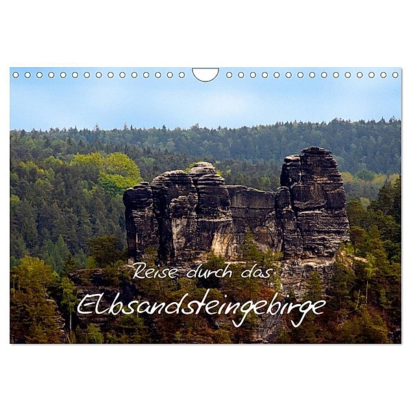 Reise durch das Elbsandsteingebirge (Wandkalender 2024 DIN A4 quer), CALVENDO Monatskalender, Veronika Rix