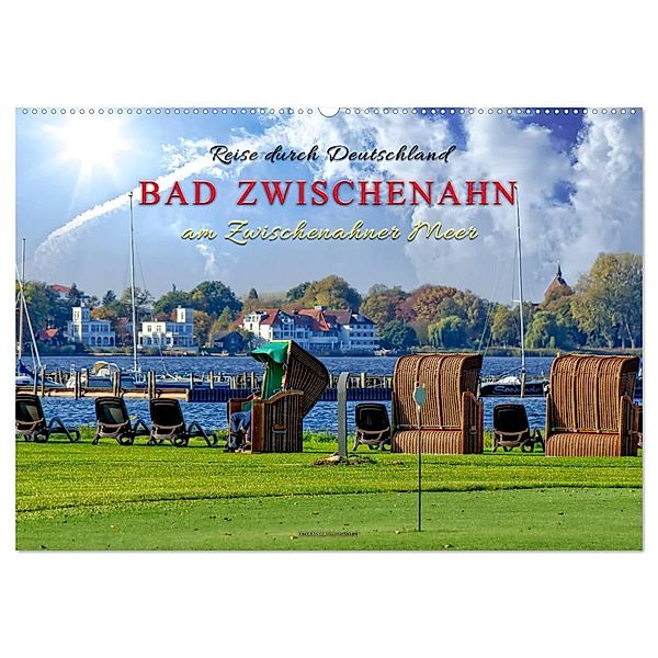 Reise durch Deutschland - Bad Zwischenahn am Zwischenahner Meer (Wandkalender 2024 DIN A2 quer), CALVENDO Monatskalender, Peter Roder