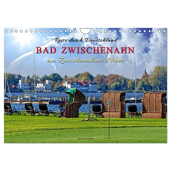 Reise durch Deutschland - Bad Zwischenahn am Zwischenahner Meer (Wandkalender 2025 DIN A4 quer), CALVENDO Monatskalender, Calvendo, Peter Roder