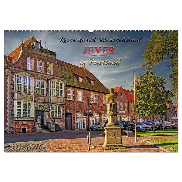 Reise durch Deutschland - Jever in Friesland (Wandkalender 2024 DIN A2 quer), CALVENDO Monatskalender, Peter Roder