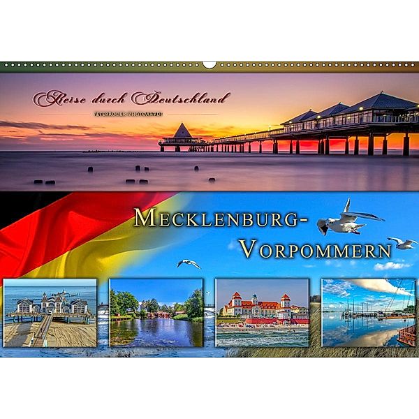 Reise durch Deutschland - Mecklenburg-Vorpommern (Wandkalender 2020 DIN A2 quer), Peter Roder