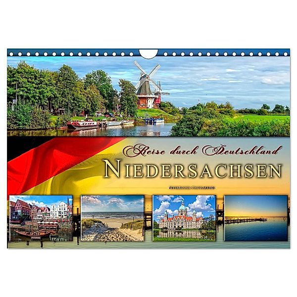 Reise durch Deutschland - Niedersachsen (Wandkalender 2025 DIN A4 quer), CALVENDO Monatskalender, Calvendo, Peter Roder