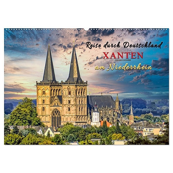 Reise durch Deutschland - Xanten am Niederrhein (Wandkalender 2024 DIN A2 quer), CALVENDO Monatskalender, Peter Roder