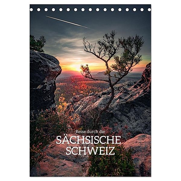 Reise durch die Sächsische Schweiz (Tischkalender 2024 DIN A5 hoch), CALVENDO Monatskalender, Stefan Becker