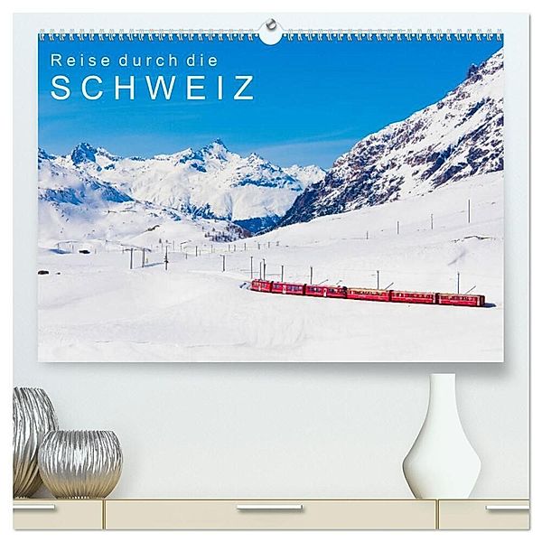 Reise durch die SCHWEIZ (hochwertiger Premium Wandkalender 2024 DIN A2 quer), Kunstdruck in Hochglanz, Werner Dieterich
