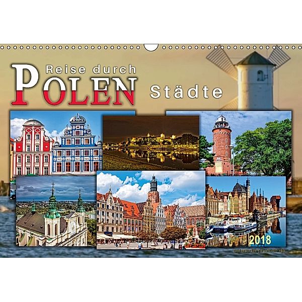 Reise durch Polen - Städte (Wandkalender 2018 DIN A3 quer) Dieser erfolgreiche Kalender wurde dieses Jahr mit gleichen B, Peter Roder