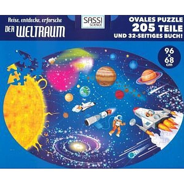 Reise, entdecke, erforsche, Der Weltraum NEW EDITION (Kinderpuzzle)