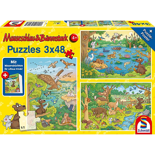 SCHMIDT SPIELE Reise in die Natur (Kinderpuzzle)