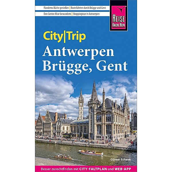 Reise Know-How CityTrip Antwerpen, Brügge, Gent / CityTrip, Günter Schenk